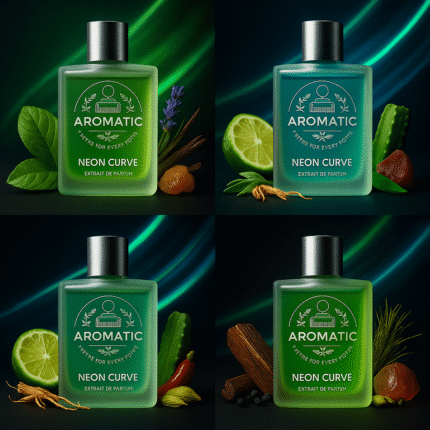 Neon Curve fresh and confident everyday perfume for men by Aromatic