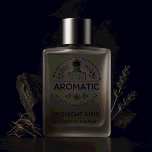 Midnight Amir refined and confident perfume for men by Aromatic