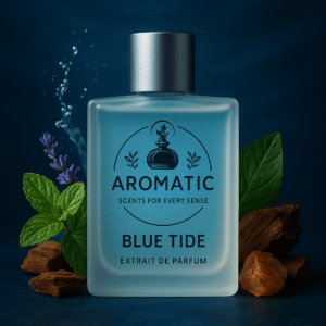 Blue Tide clean and refreshing everyday perfume for men by Aromatic
