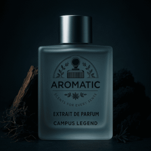 Aromatic Campus Legend luxury men’s fragrance inspired by Fierce