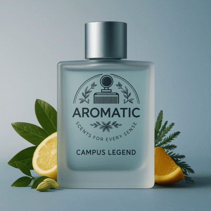 Campus Legend men’s fresh woody perfume bottle by Aromatic