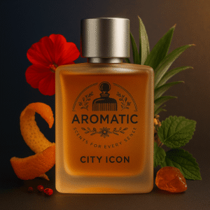 Aromatic City Icon premium fragrance bottle