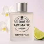Electric Pulse elegant women’s perfume with ginger orchid and orange blossom notes by Aromatic
