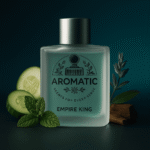Aromatic Empire King premium men’s fragrance bottle
