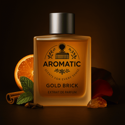 Gold Brick sophisticated luxury perfume by Aromatic