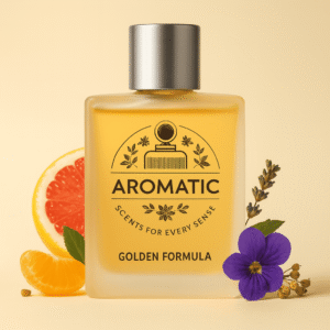 Aromatic Golden Formula premium fragrance bottle