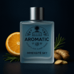 Immensité Sky fresh luxury perfume bottle by Aromatic