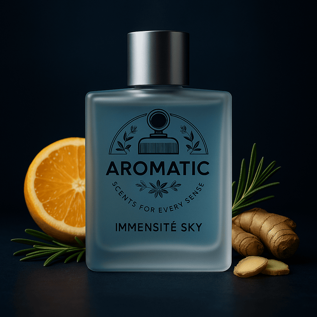 Immensité Sky Aromatic Immensité Sky fresh luxury perfume bottle by Aromatic
