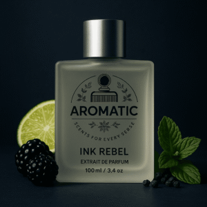Ink Rebel men’s luxury perfume bottle by Aromatic