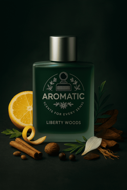 Liberty Woods warm and sophisticated perfume by Aromatic