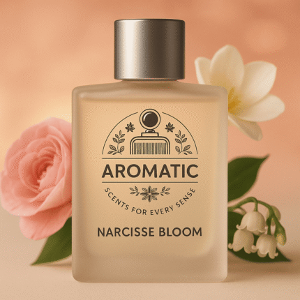 Narcisse Bloom women’s floral perfume bottle by Aromatic