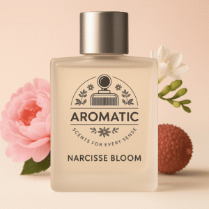 Narcisse Bloom elegant and timeless floral perfume for women by Aromatic