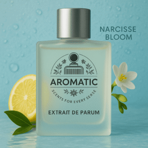 Aromatic Narcisse Bloom luxury women’s fragrance inspired by Chloé Narcisse