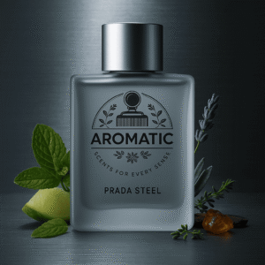 Aromatic Prada Steel luxury men’s fragrance inspired by Prada Men
