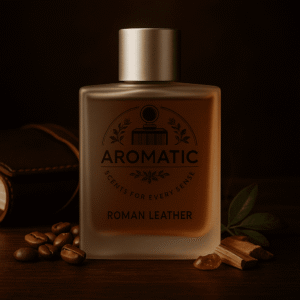 Roman Leather bold and sophisticated perfume by Aromatic