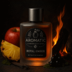 Royal Ember men’s fruity woody perfume bottle by Aromatic