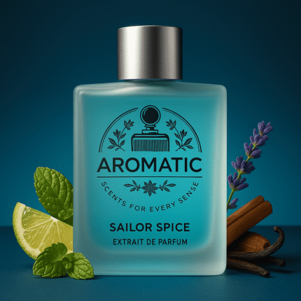 Sailor Spice men’s fresh spicy perfume bottle by Aromatic