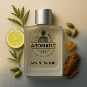 Sprint Wood woody perfume bottle by Aromatic