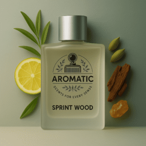 Aromatic Sprint Wood luxury woody fragrance bottle