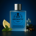 Statesman Blue luxury perfume bottle by Aromatic