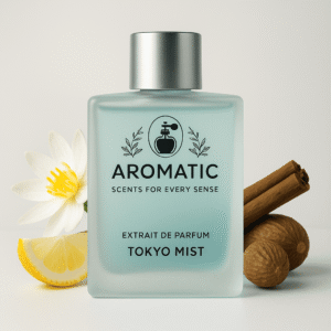 Tokyo Mist clean and refined everyday perfume for men by Aromatic