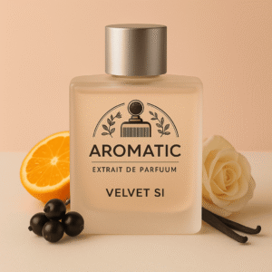 Velvet Si elegant and sophisticated fruity floral perfume for women by Aromatic