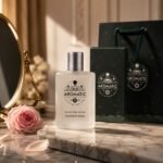 Aromatic Runaway Rose elegant rose-inspired fragrance bottle for women