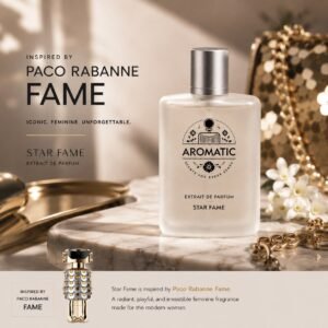 Aromatic Star Fame premium unisex fragrance inspired by Fame