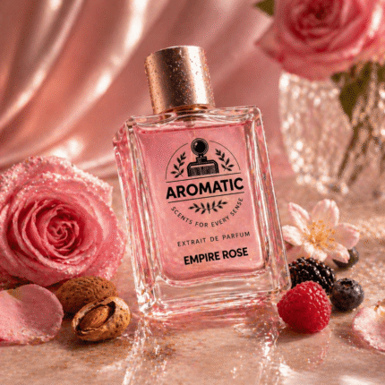 Empire Rose floral perfume bottle by Aromatic