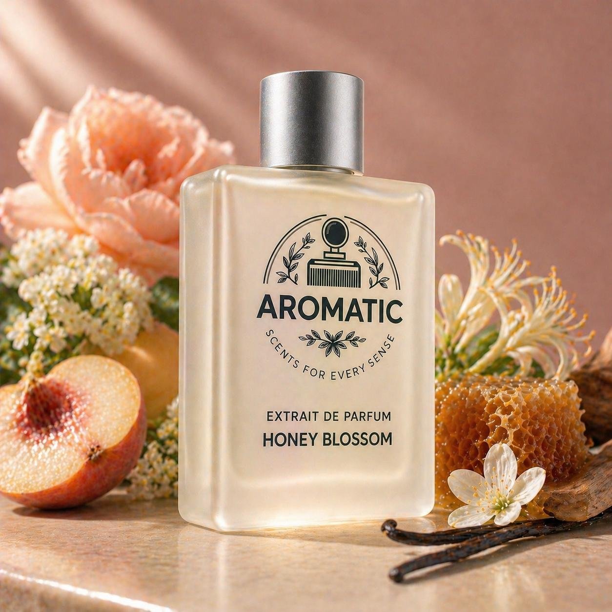 Honey Blossom women’s honeysuckle perfume bottle by Aromatic