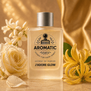 Aromatic J’adore Glow luxury women’s fragrance bottle