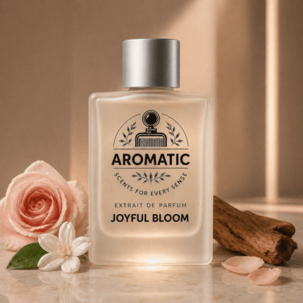 Joyful Bloom elegant women’s perfume with sandalwood and soft musks by Aromatic