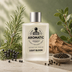 Aromatic Light Bloom women’s fragrance with Sicilian mandarin, grapefruit, rosemary, and pepper notes