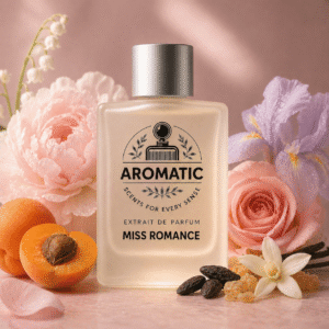 Miss Romance women’s floral perfume bottle by Aromatic