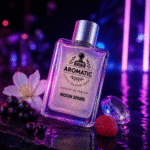 Aromatic Moon Spark luxury women’s fragrance bottle