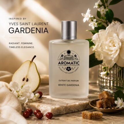 White Gardenia soft and sophisticated floral perfume by Aromatic