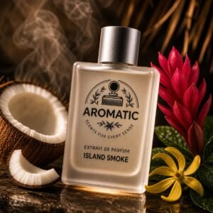 Island Smoke unisex tropical perfume bottle by Aromatic