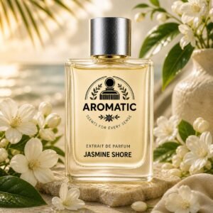 Jasmine Shore unisex jasmine floral perfume bottle by Aromatic