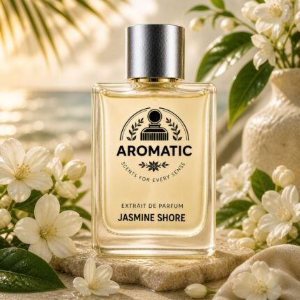 Jasmine Shore unisex jasmine floral perfume bottle by Aromatic