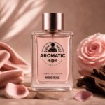 Aromatic Nude Rose luxury floral unisex fragrance bottle