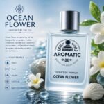 Aromatic Ocean Flower luxury unisex fragrance bottle with fresh floral notes