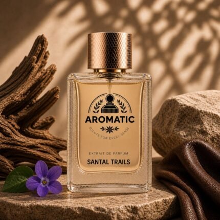Santal Trails smooth sandalwood perfume for women and men by Aromatic