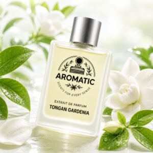 Tongan Gardenia warm spicy and powdery unisex perfume by Aromatic
