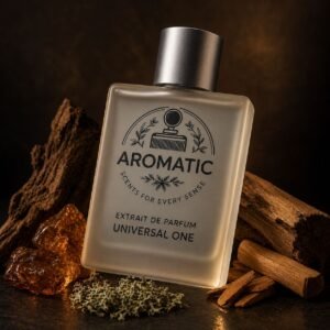 Universal One unisex citrus woody perfume bottle by Aromatic