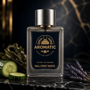 Wall Street Nights men’s perfume bottle by Aromatic